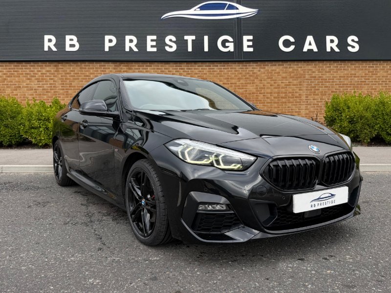 Black BMW 2 Series 1.5 218i M Sport Saloon 4dr Petrol DCT Euro 6 s/s 136 ps